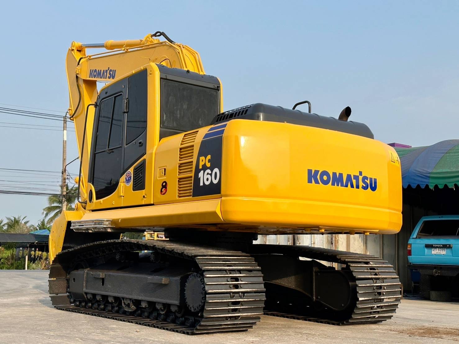 Komatsu PC160-8 เอกสารแจ้งจำหน่าย