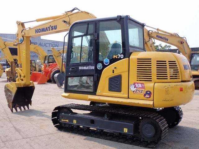 Komatsu PC 70-8 รถเก่านอก ไฟฟ้าครบ เอกสารแจ้งจำหน่าย Komatsu PC 70-8 รถเก่านอก ไฟฟ้าครบ เอกสารแจ้งจำหน่าย