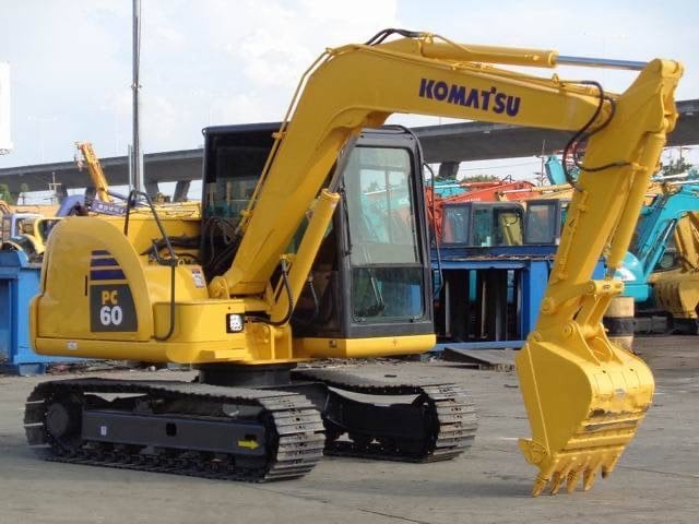 Komatsu PC 60-8 รถเก่านอก เอกสารแจ้งจำหน่าย