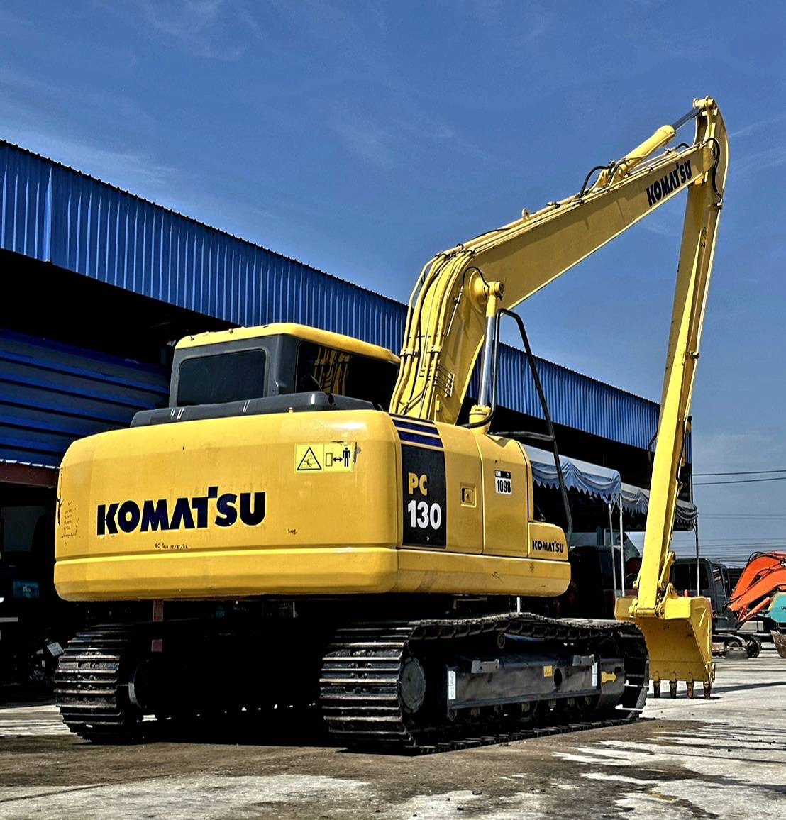 Komatsu PC130-7 รถเก่านอก เอกสารแจ้งจำหน่าย Komatsu PC130-7 รถเก่านอก เอกสารแจ้งจำหน่าย