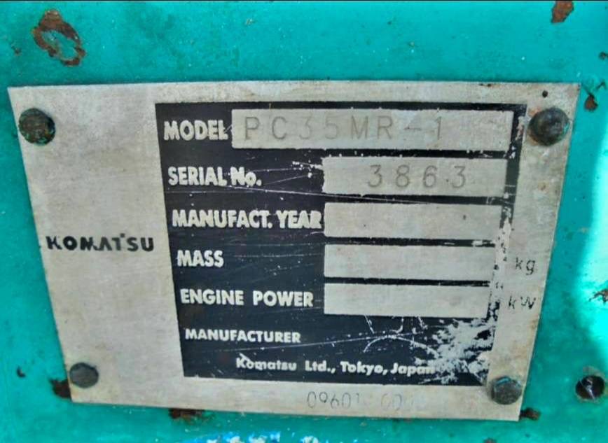 Komatsu PC35 mr-1