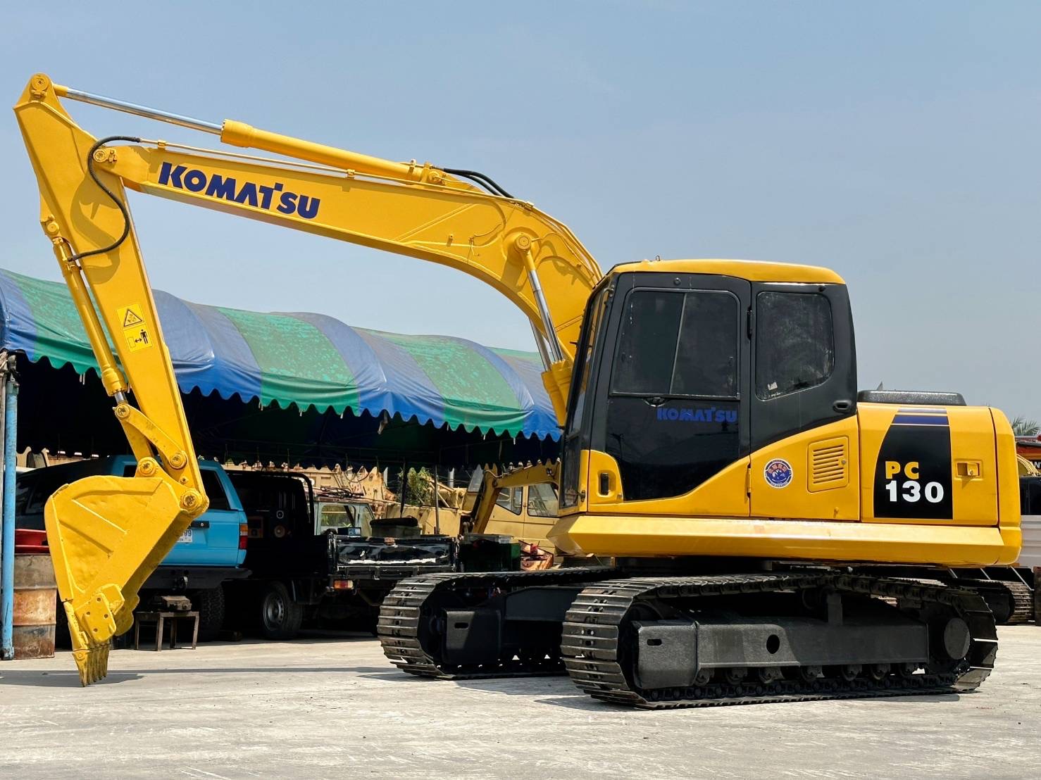 KOMATSU PC 130-7 เก่านอก เอกสารแจ้งจำหน่าย