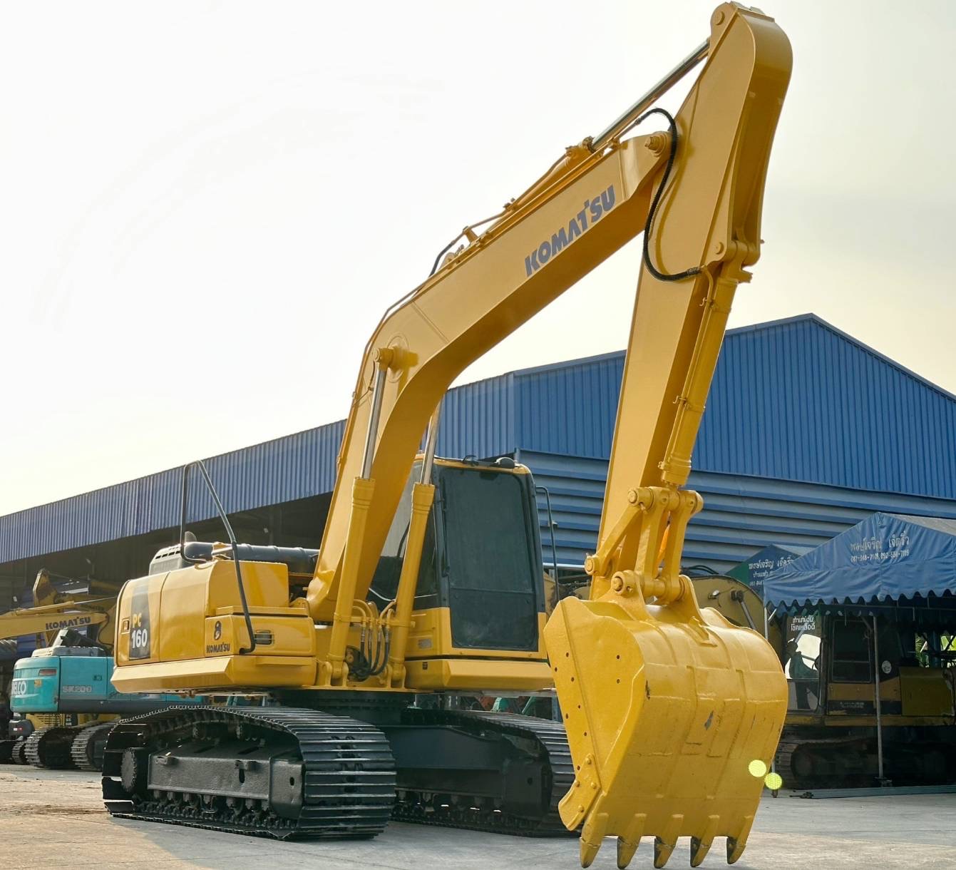 Komatsu PC160-8 เอกสารแจ้งจำหน่าย