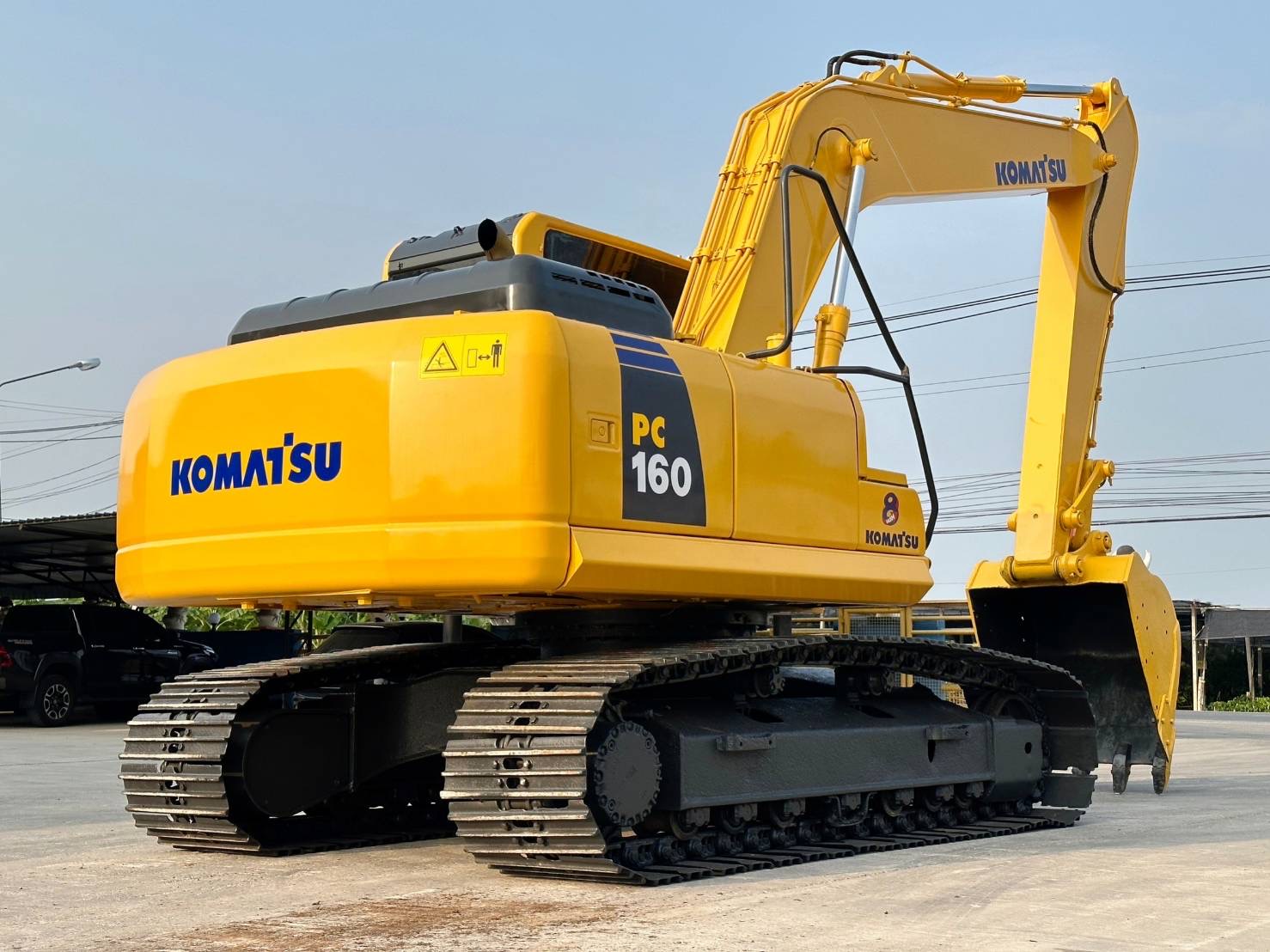 Komatsu PC160-8 เอกสารแจ้งจำหน่าย