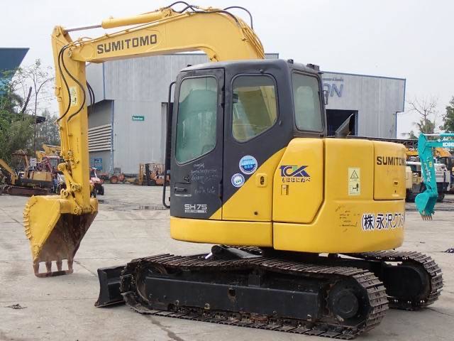 SUMITOMO SH 75X-3B เก่านอก เอกสารแจ้งจำหน่าย SUMITOMO SH 75X-3B เก่านอก เอกสารแจ้งจำหน่าย