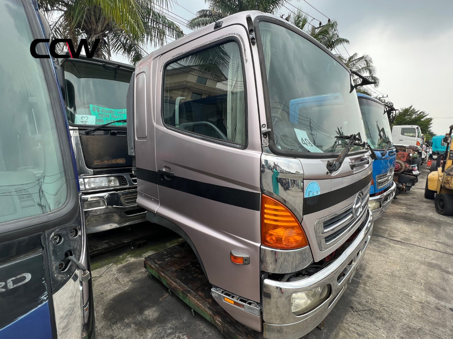 ชุดตัด HINO MEGA หัวกว้าง พร้อมเครื่อง JO8E:270 แรงม้า