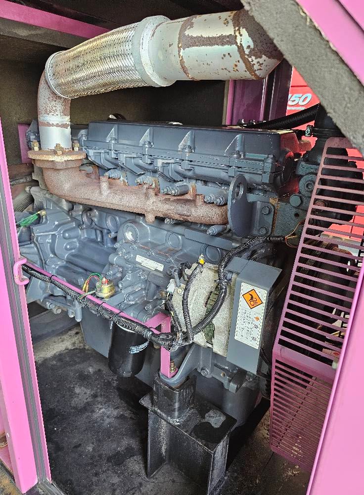 ครื่องปั่นไฟ DENYO รุ่น SBH ขนาด 90 KVA เครื่องยนต์ HINO JO8C - P สภาพเดิมๆ สวยๆ จากญี่ปุ่น พร้อมใช้