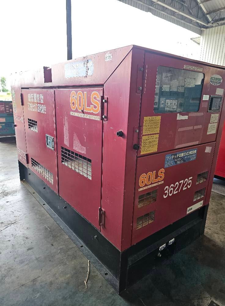 เครื่องปั่นไฟ DENYO รุ่น LSKIE ขนาด 60 KVA เครื่องยนต์ ISUZU 4JJ1 สภาพเดิมๆ เครื่องสวยๆ จากญี่ปุ่น พ เครื่องปั่นไฟ DENYO รุ่น LSKIE ขนาด 60 KVA เครื่องยนต์ ISUZU 4JJ1 สภาพเดิมๆ เครื่องสวยๆ จากญี่ปุ่น พ