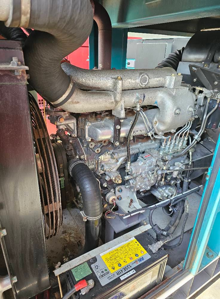 ครื่องปั่นไฟ DENYO รุ่น ESM ขนาด 150 KVA เครื่องยนต์ MITSUBISHI 6D16 -TLE2D สภาพสวยๆ เดิมๆ จากญี่ปุ่ ครื่องปั่นไฟ DENYO รุ่น ESM ขนาด 150 KVA เครื่องยนต์ MITSUBISHI 6D16 -TLE2D สภาพสวยๆ เดิมๆ จากญี่ปุ่