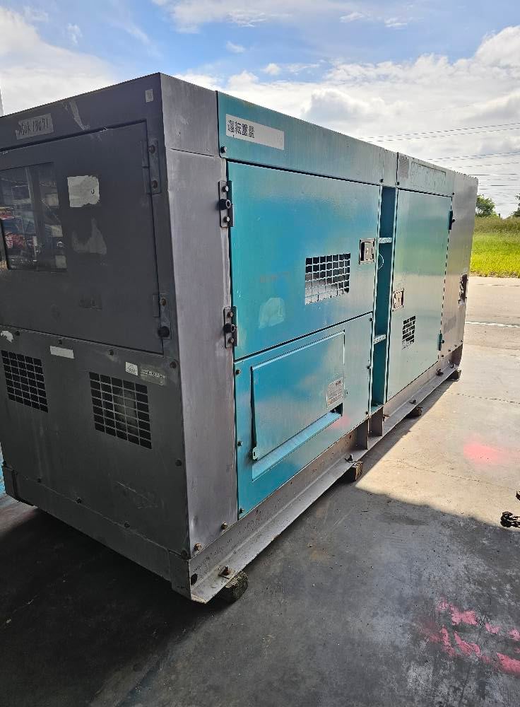 ครื่องปั่นไฟ DENYO รุ่น ESM ขนาด 150 KVA เครื่องยนต์ MITSUBISHI 6D16 -TLE2D สภาพสวยๆ เดิมๆ จากญี่ปุ่
