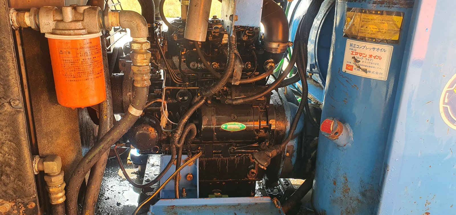 เครื่องปั๊มลม AIRMAN PDS 90 S สภาเดิมๆ จากญี่ปุ่น เครื่องปั๊มลม AIRMAN PDS 90 S สภาเดิมๆ จากญี่ปุ่น