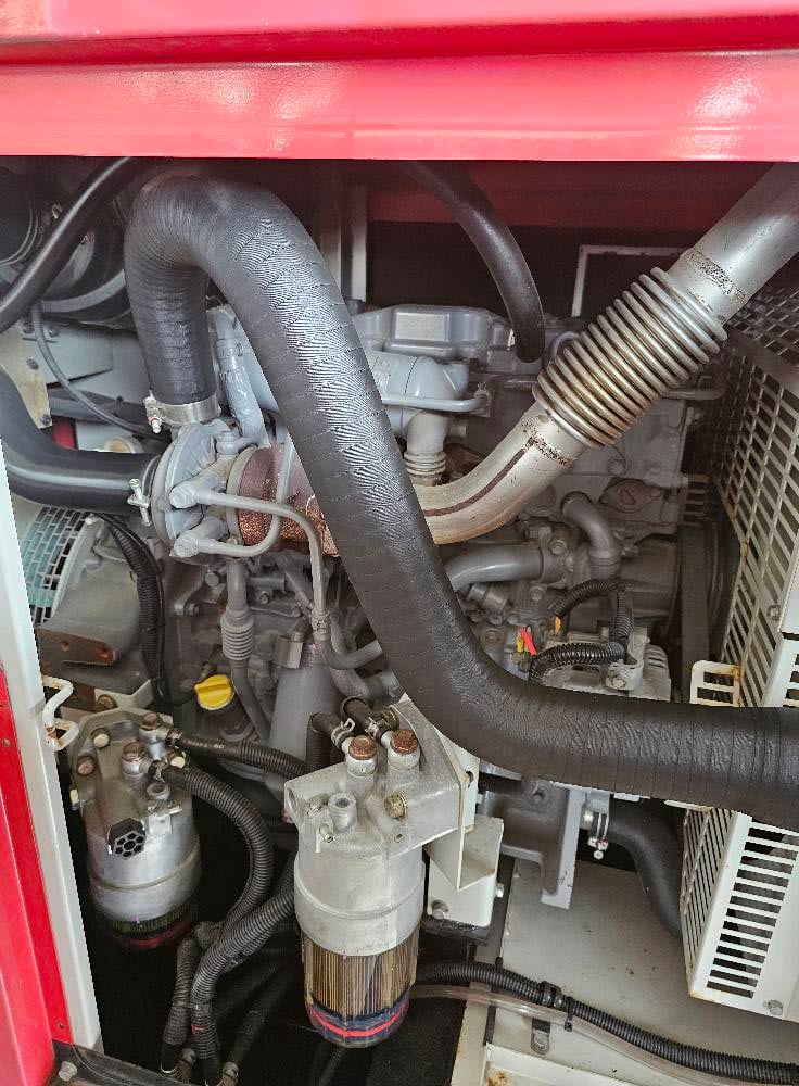 เครื่องปั่นไฟ DENYO รุ่น LSKIE ขนาด 60 KVA เครื่องยนต์ ISUZU 4JJ1 สภาพเดิมๆ เครื่องสวยๆ จากญี่ปุ่น พ