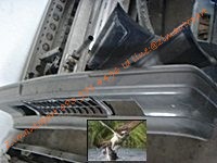 กันชนรถยนต์ volvo 940 เก่าญี่ปุ่น