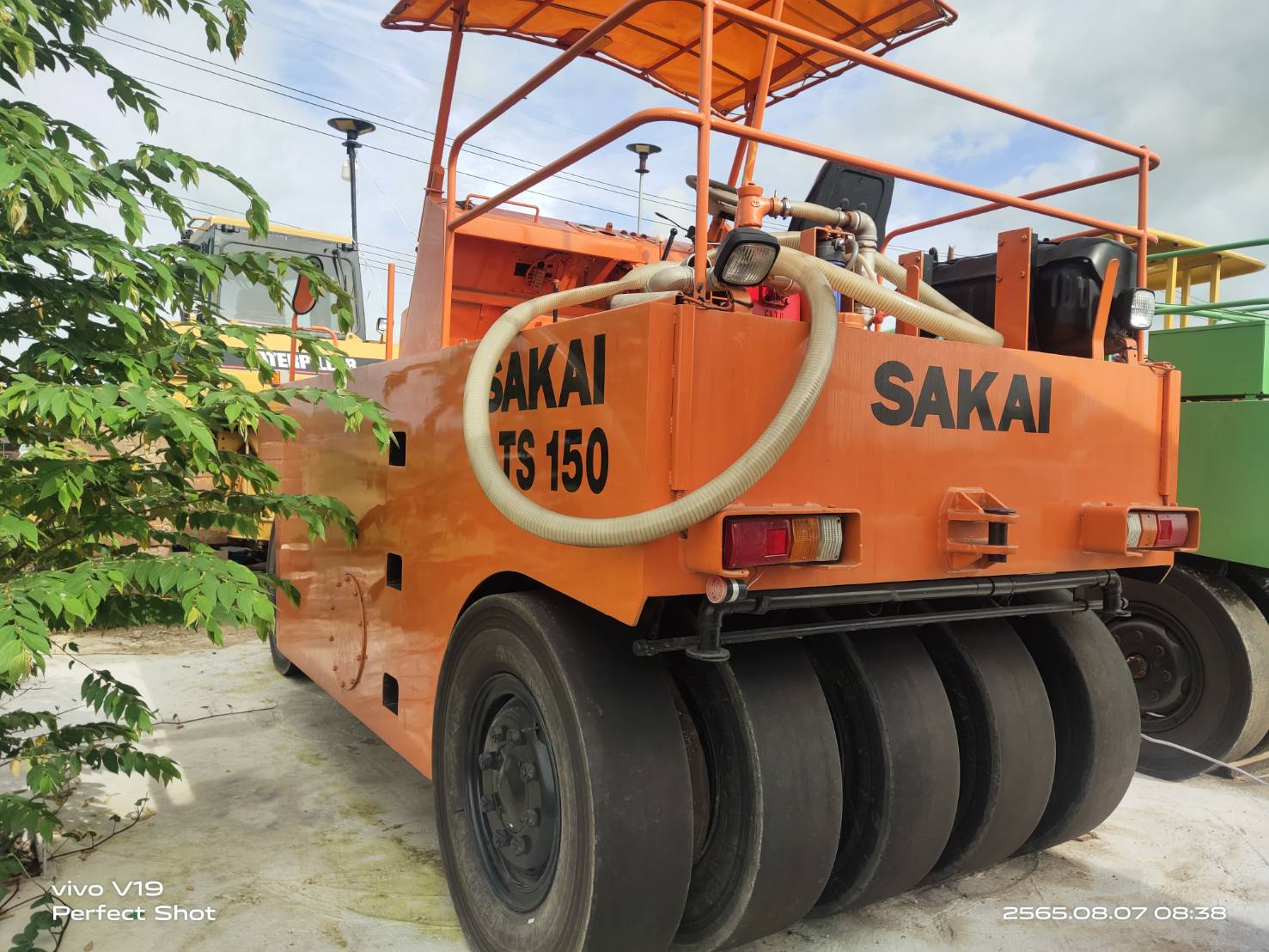 รถบดSAKAI TS150 9ล้อเอกสารเล่มทะเบียน