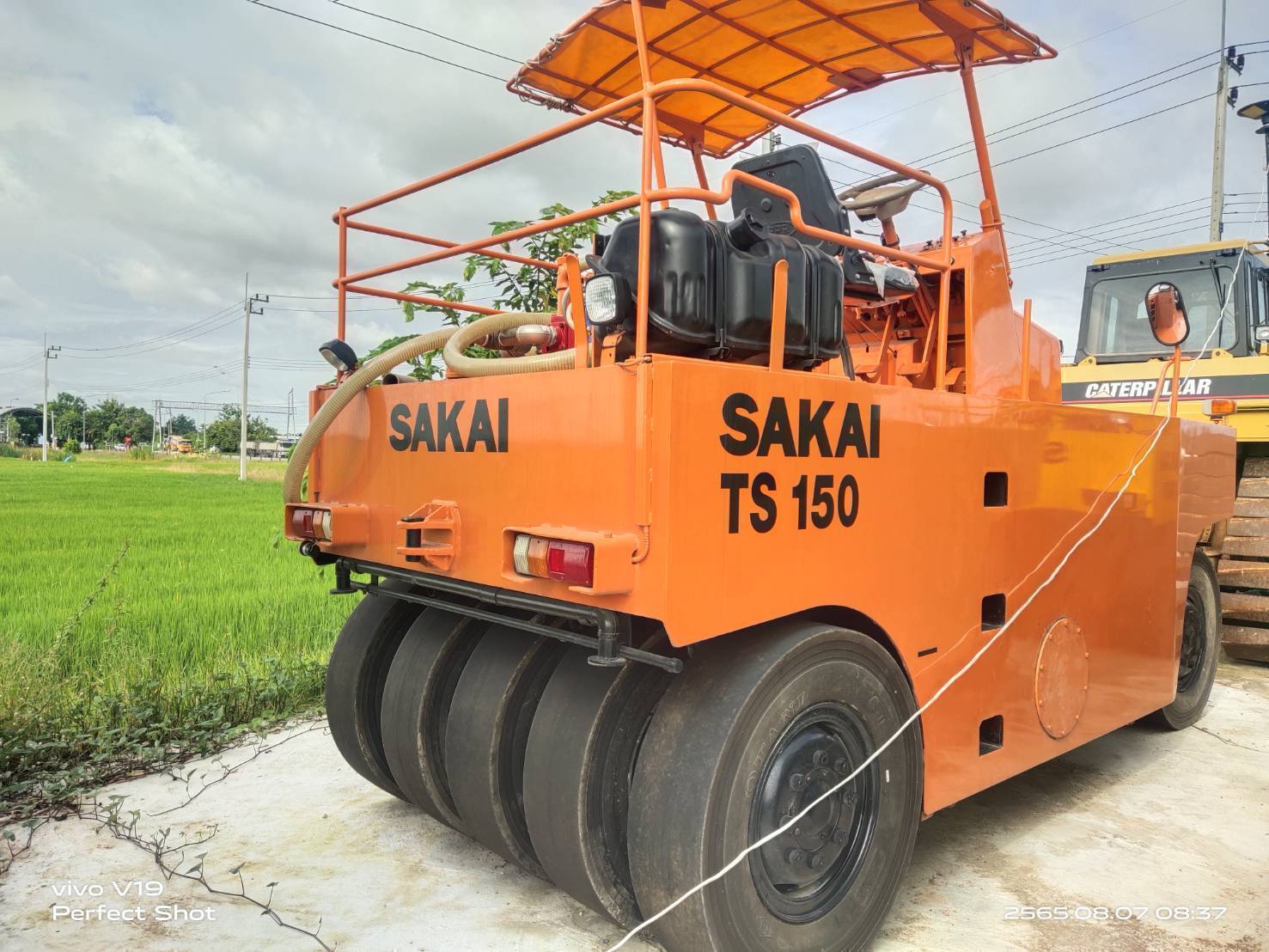 รถบดSAKAI TS150 9ล้อเอกสารเล่มทะเบียน