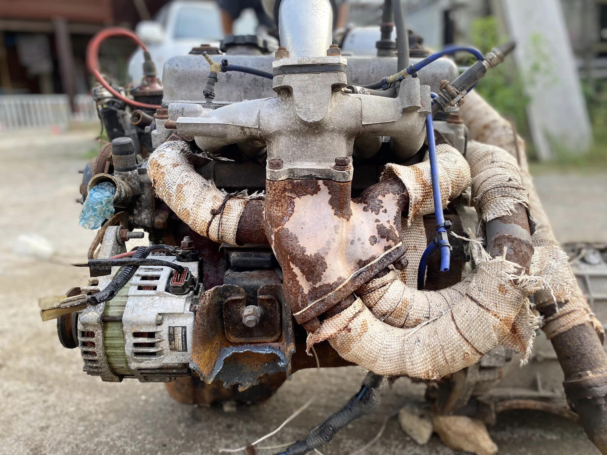 เครื่องยนต์เบนซิน TOYOTA 4K TURBO เครื่องยนต์เบนซิน TOYOTA 4K TURBO