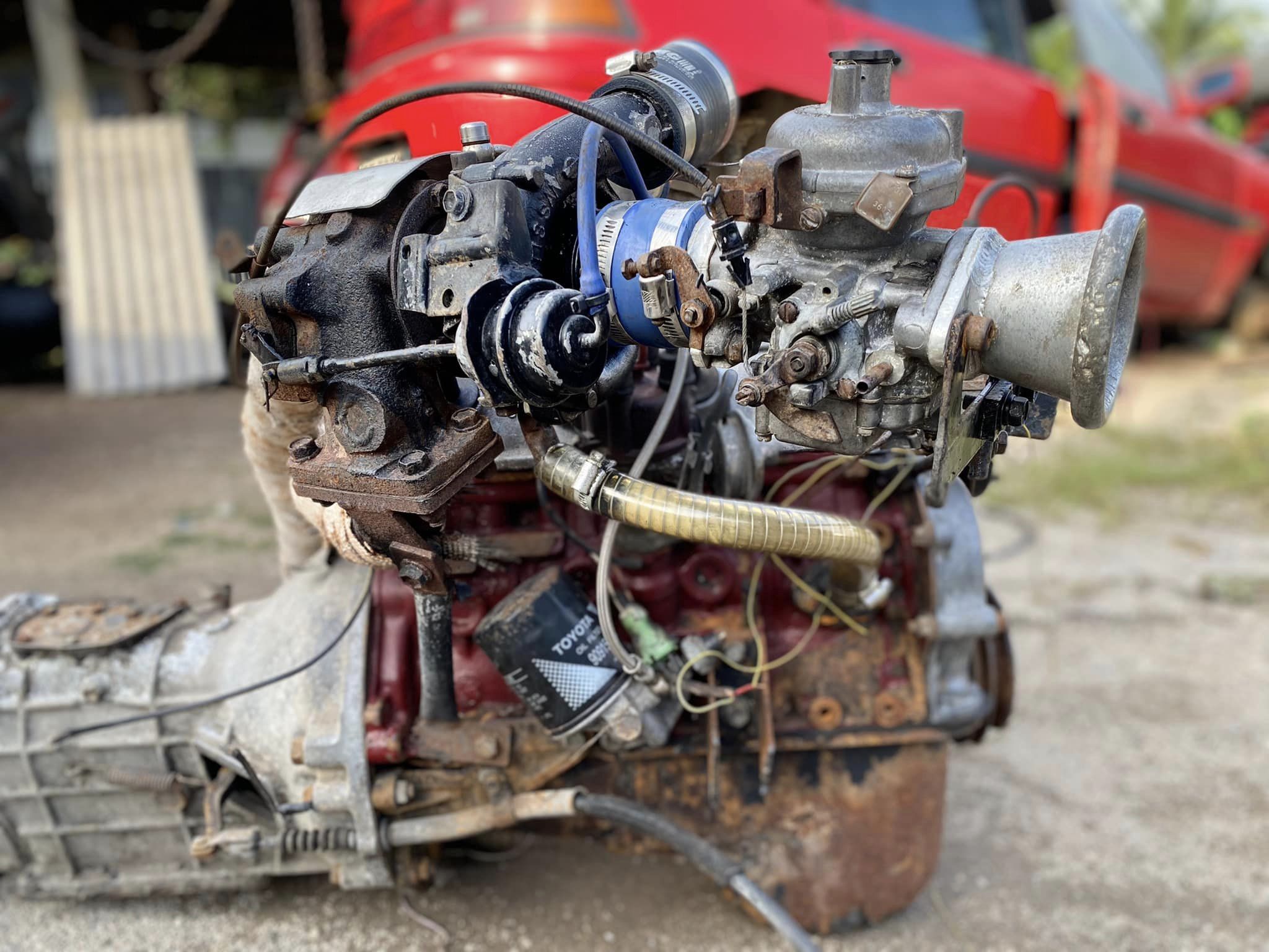 เครื่องยนต์เบนซิน TOYOTA 4K TURBO เครื่องยนต์เบนซิน TOYOTA 4K TURBO