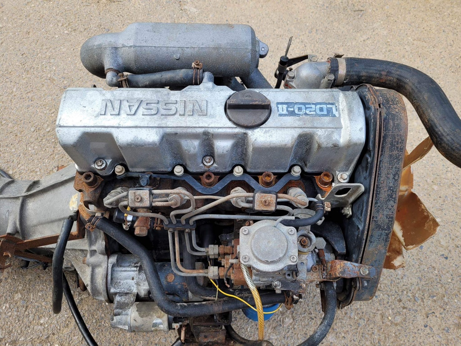 ขายเครื่องยนต์ดีเซล Nissan รหัส LD20ll ขายเครื่องยนต์ดีเซล Nissan รหัส LD20ll