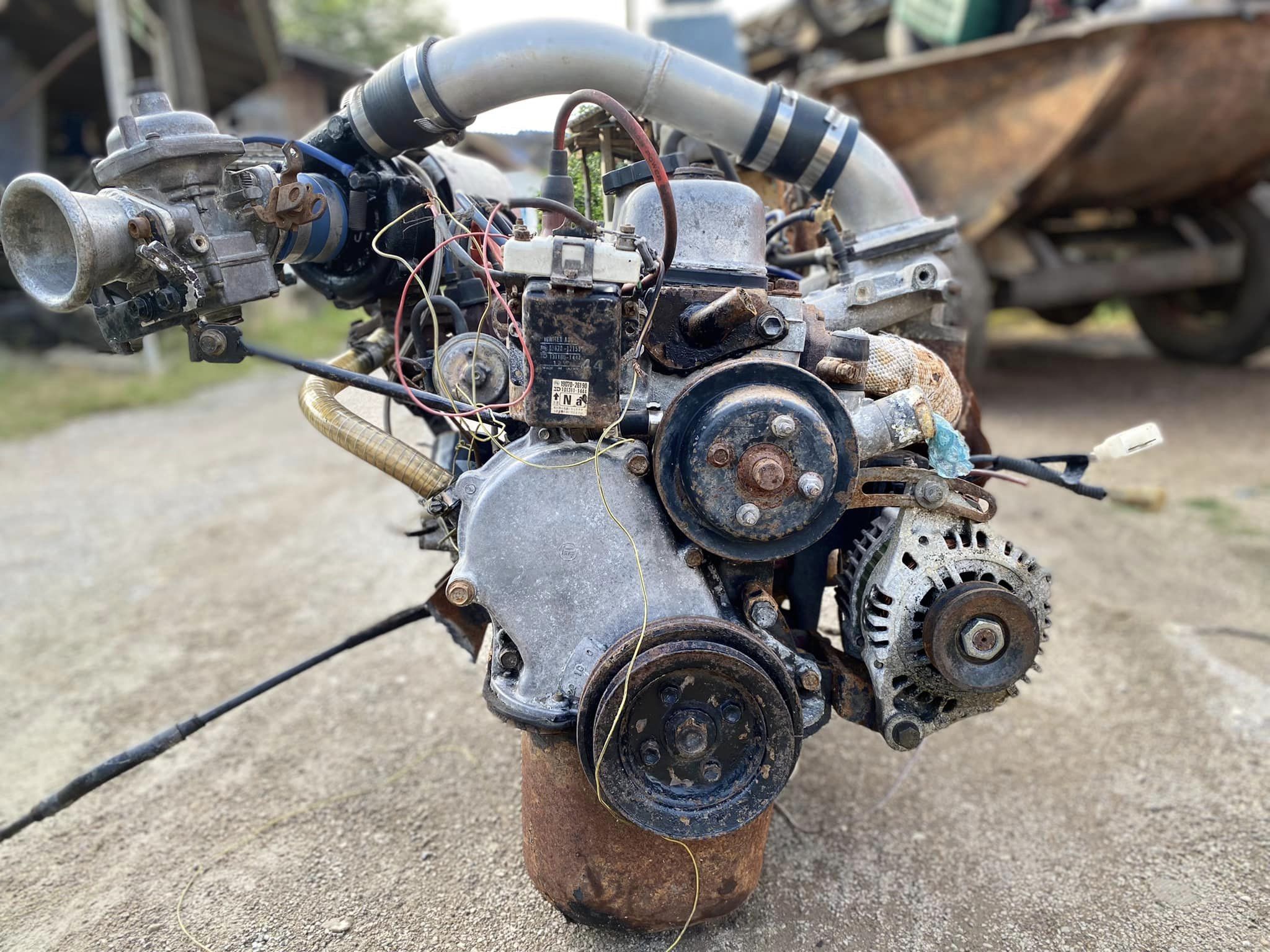 เครื่องยนต์เบนซิน TOYOTA 4K TURBO เครื่องยนต์เบนซิน TOYOTA 4K TURBO