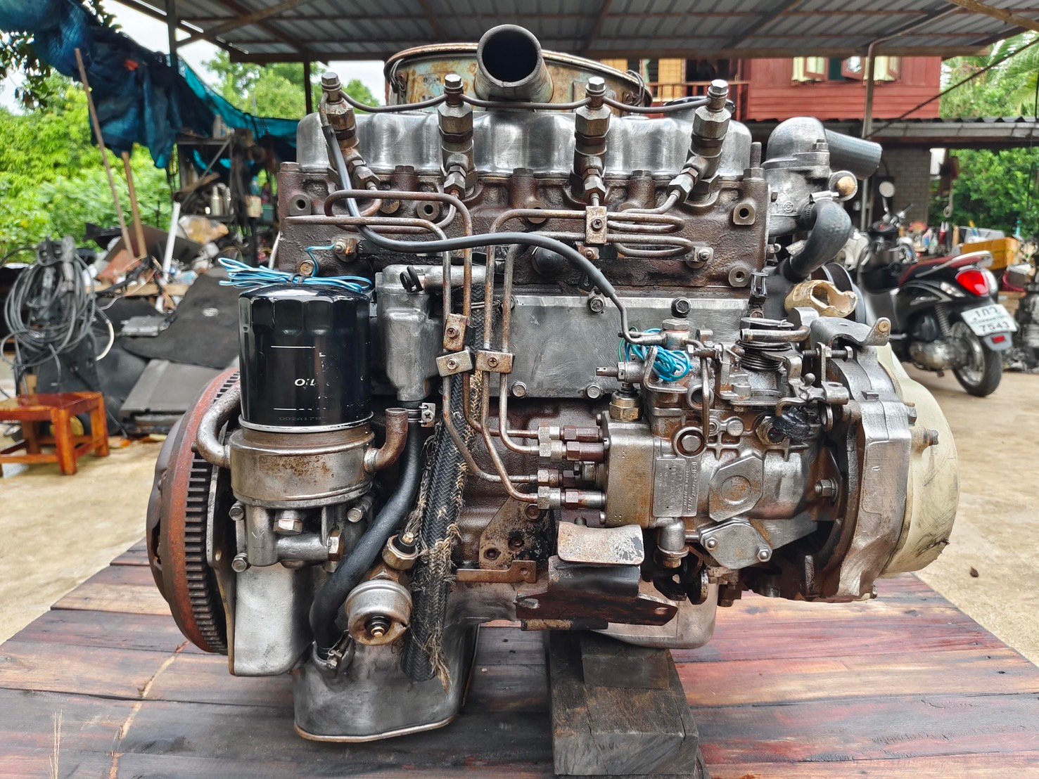 เครื่องยนต์ดีเซล ISUZU รหัส C223 ไม่มีเกียร์