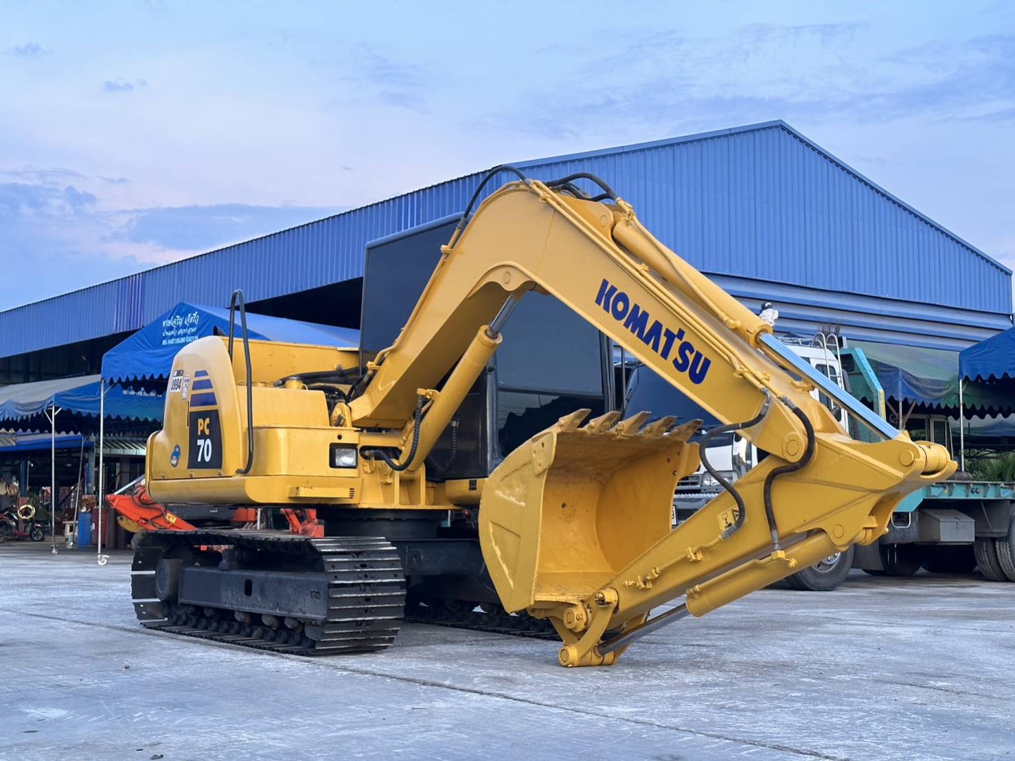 Komatsu 70-8เก่านอก3173ช.ม