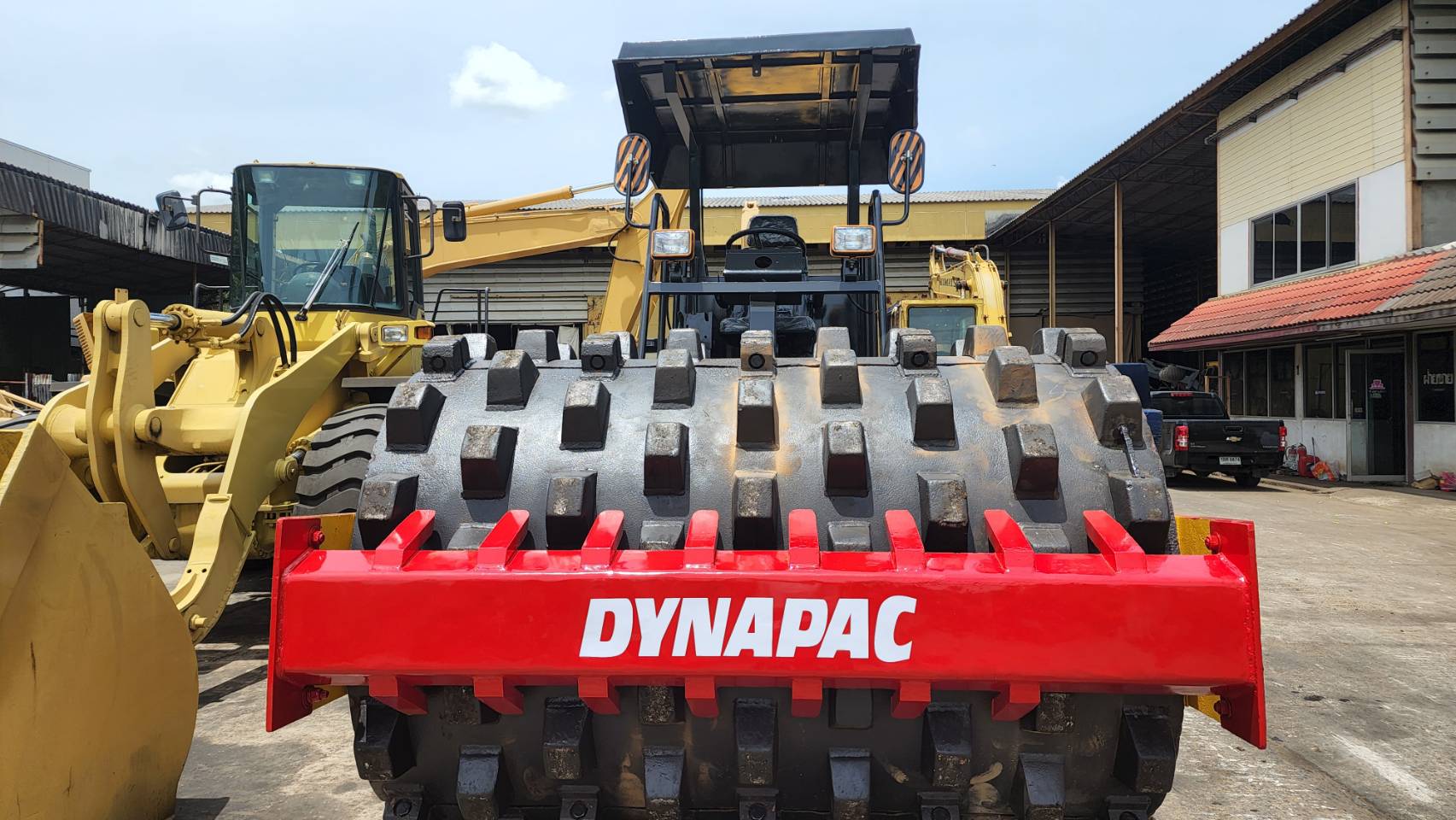 รถบดDYNAPAC CA 252-2เปลือก2เพลา