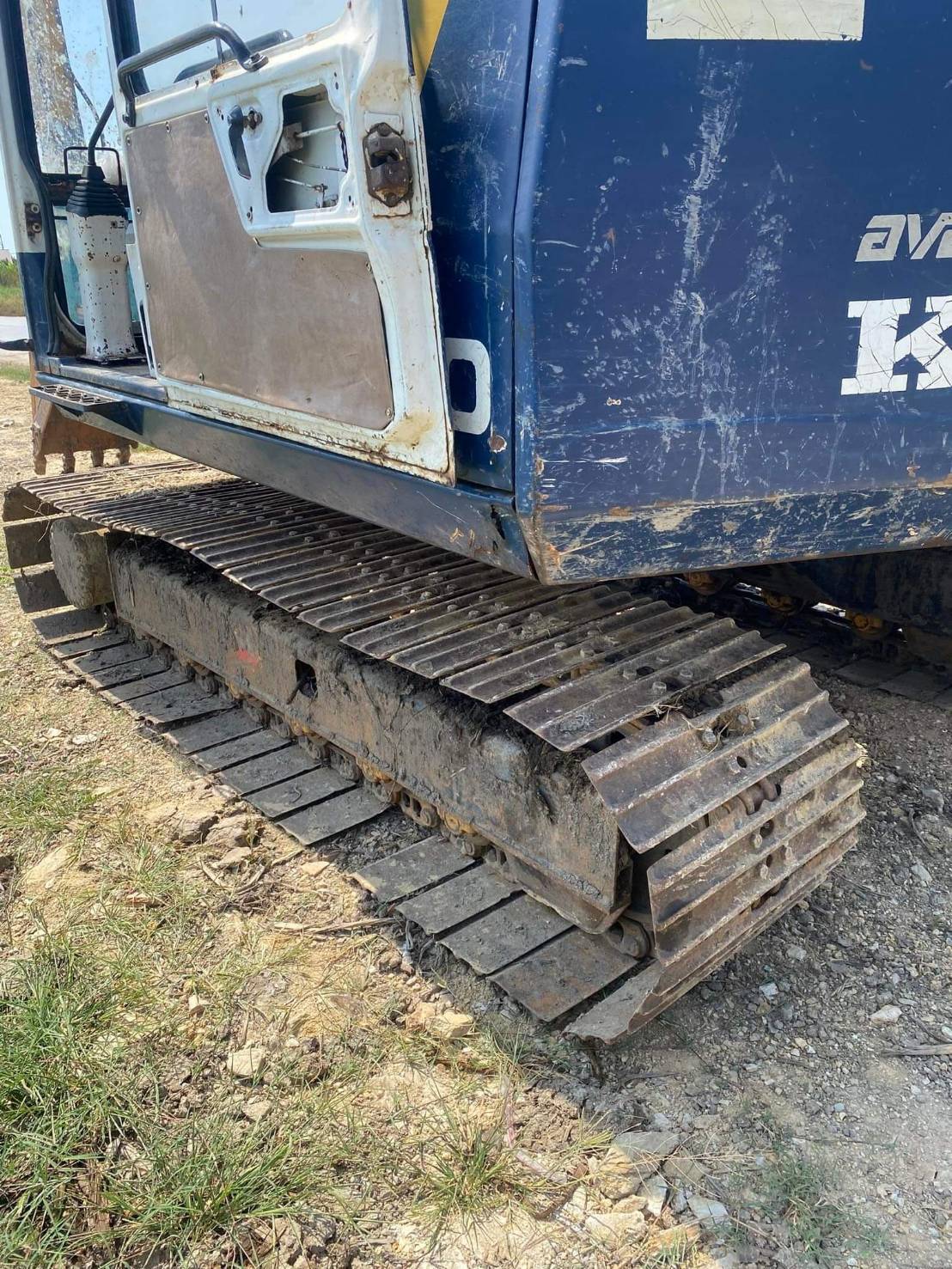 Komatsu60-5บูมยาวพร้อมโป๊ะคอนโทนน้ำมัน