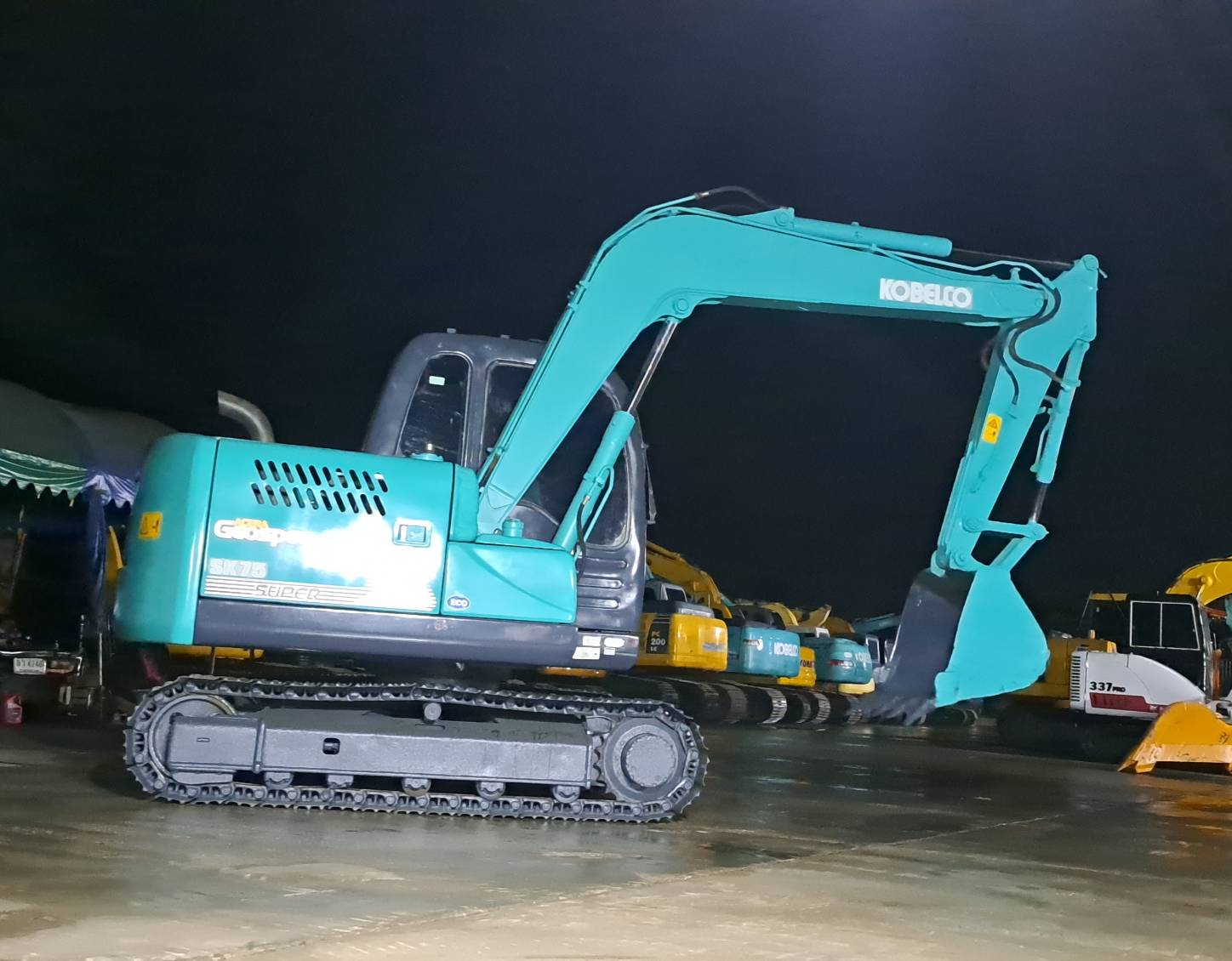 Kobelco75-8เก่านอก 4559ช.มนำเข้า