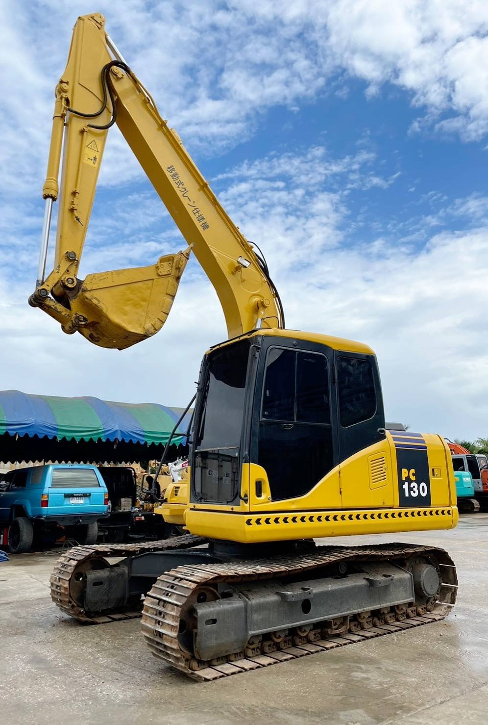 Komatsu 130-7เก่านอกระบบเต็มเอกสาร แจ้งจำหน่าย