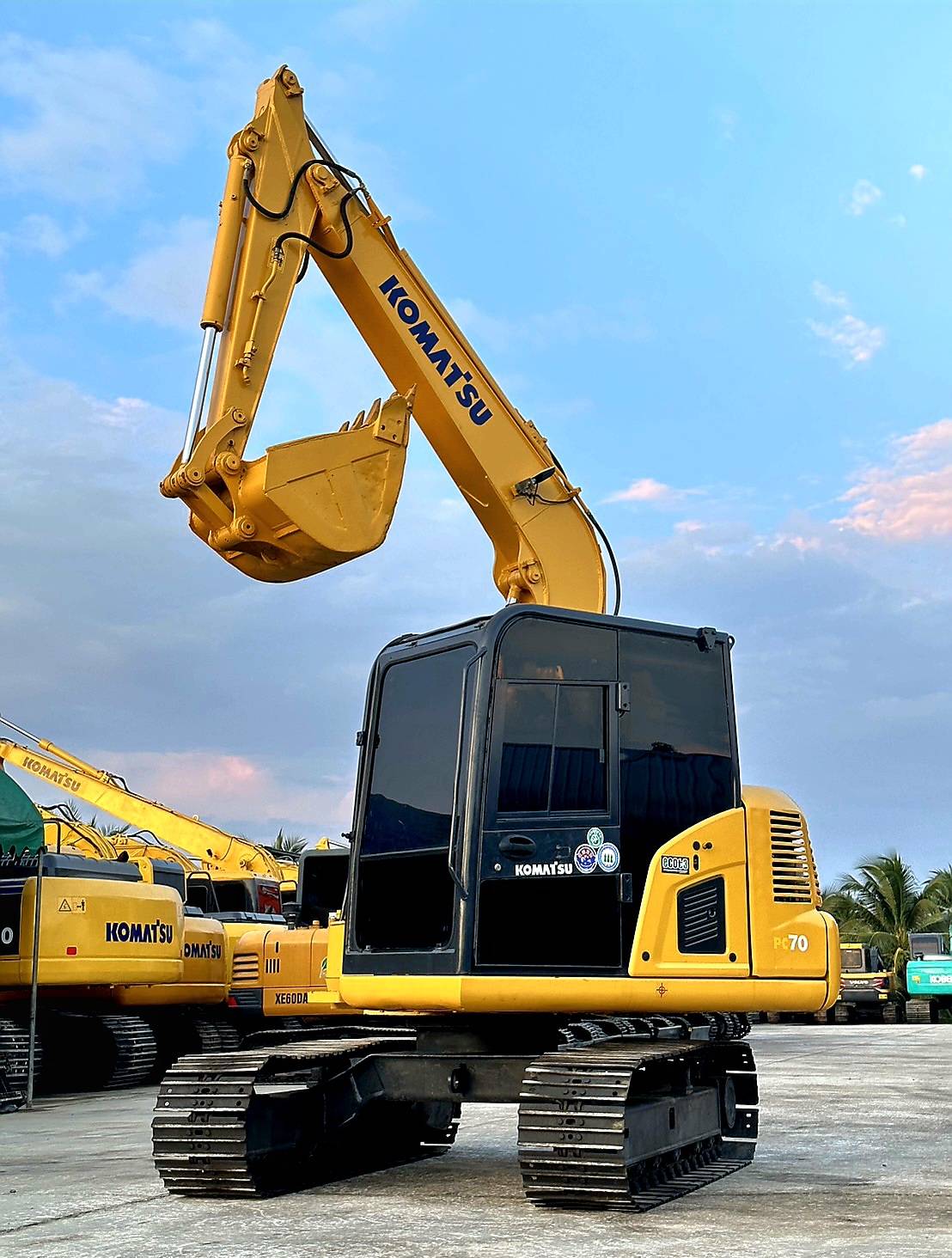 Komatsu 70-8เก่านอก3173ช.ม
