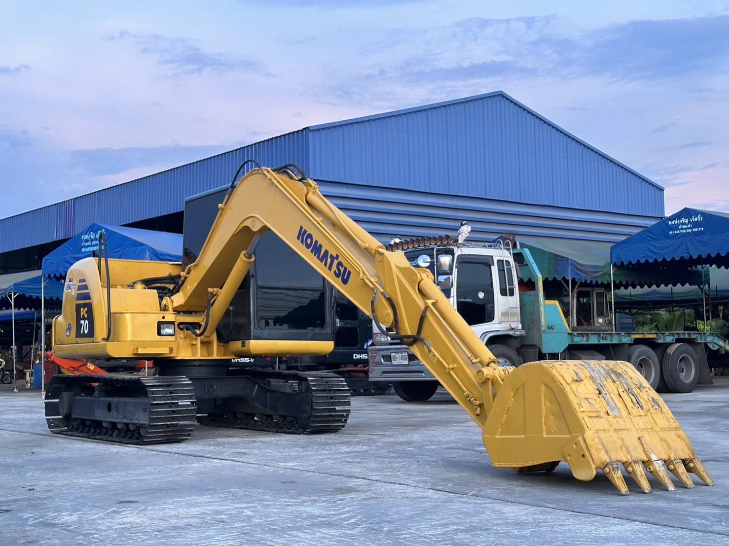 Komatsu 70-8เก่านอก3173ช.ม