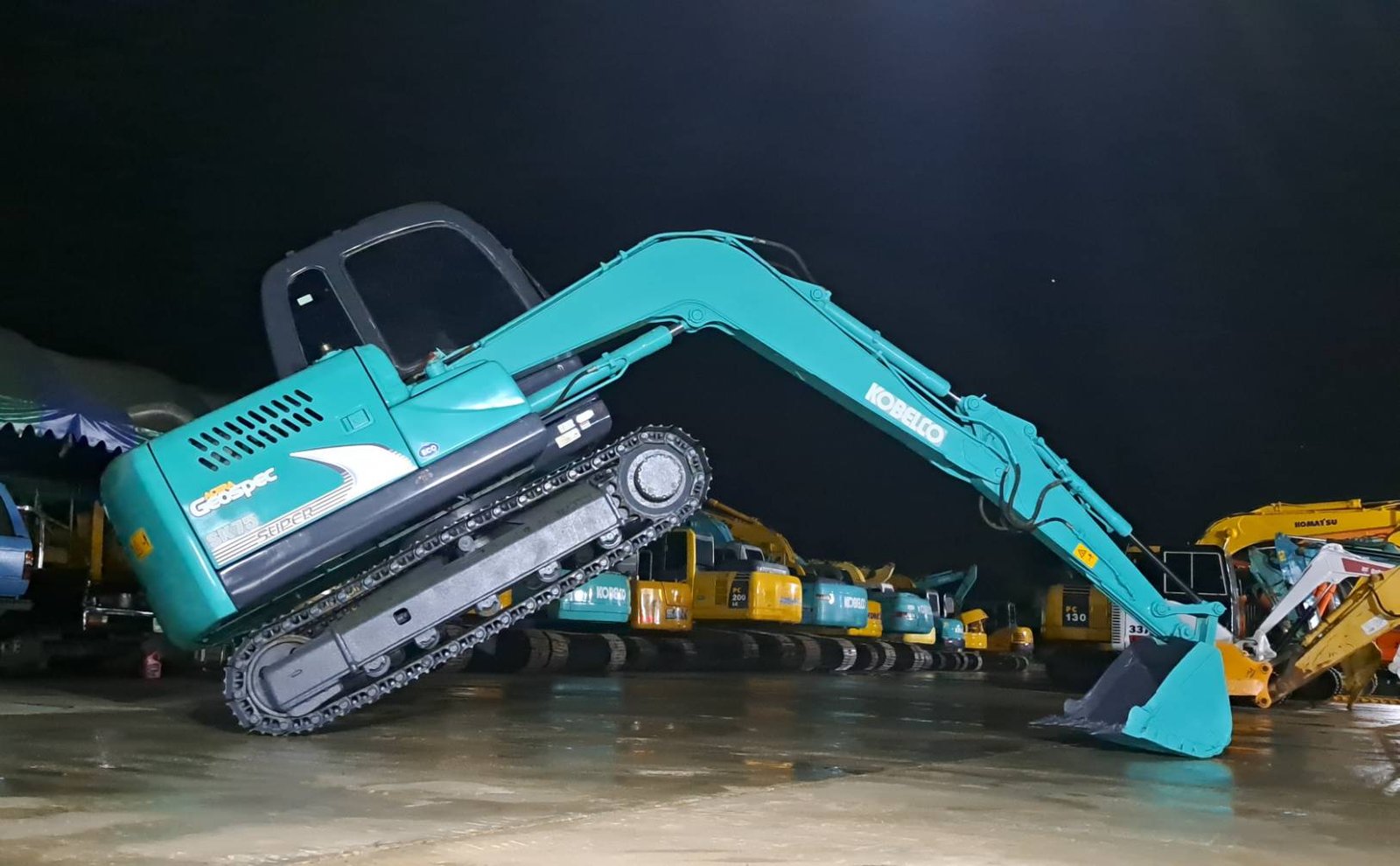 Kobelco75-8เก่านอก 4559ช.มนำเข้า