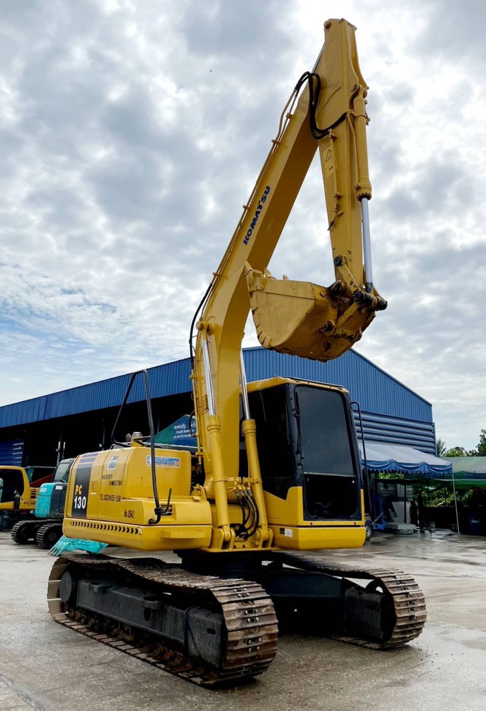Komatsu 130-7เก่านอกระบบเต็มเอกสาร แจ้งจำหน่าย