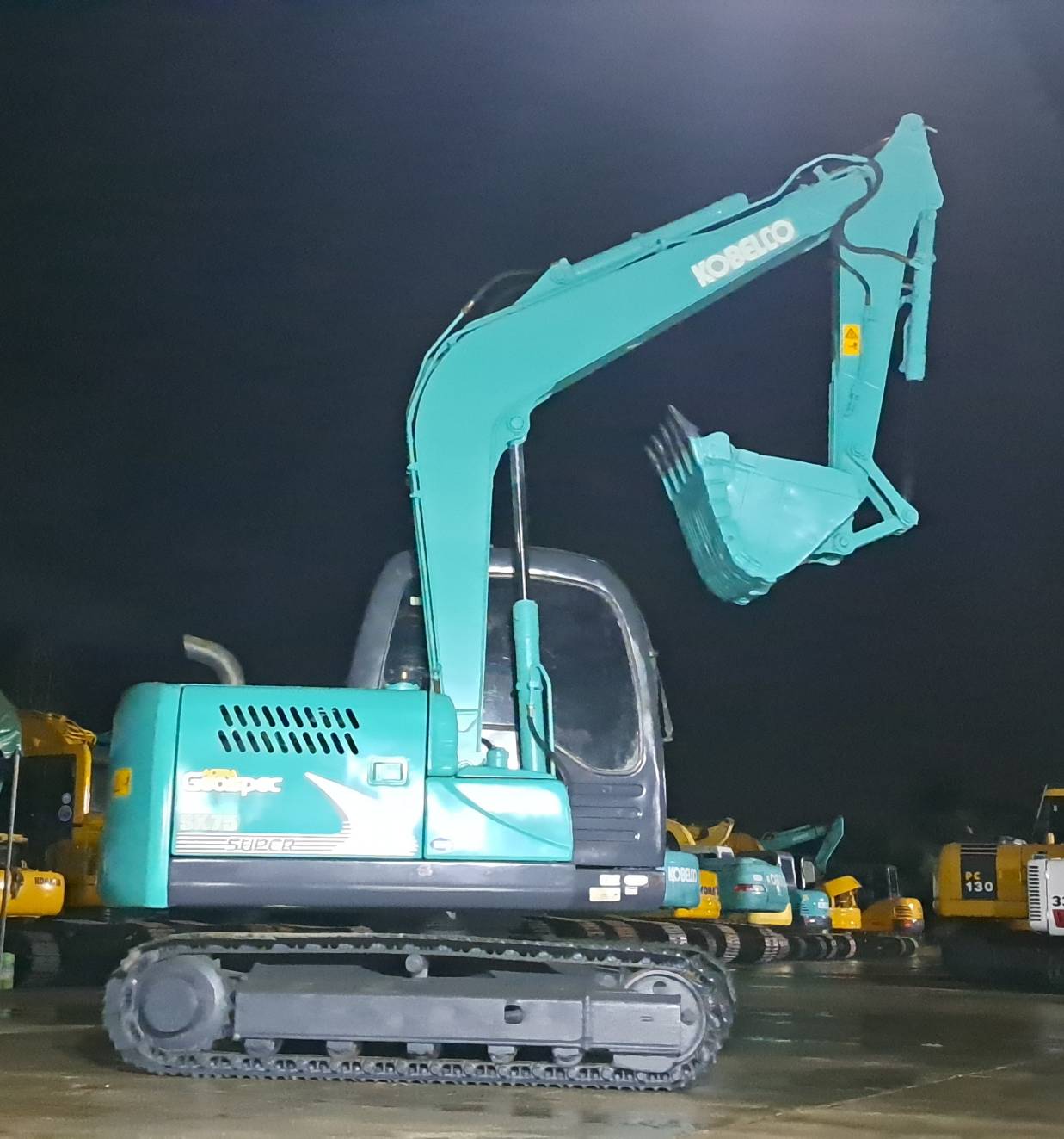 Kobelco75-8เก่านอก 4559ช.มนำเข้า Kobelco75-8เก่านอก 4559ช.มนำเข้า