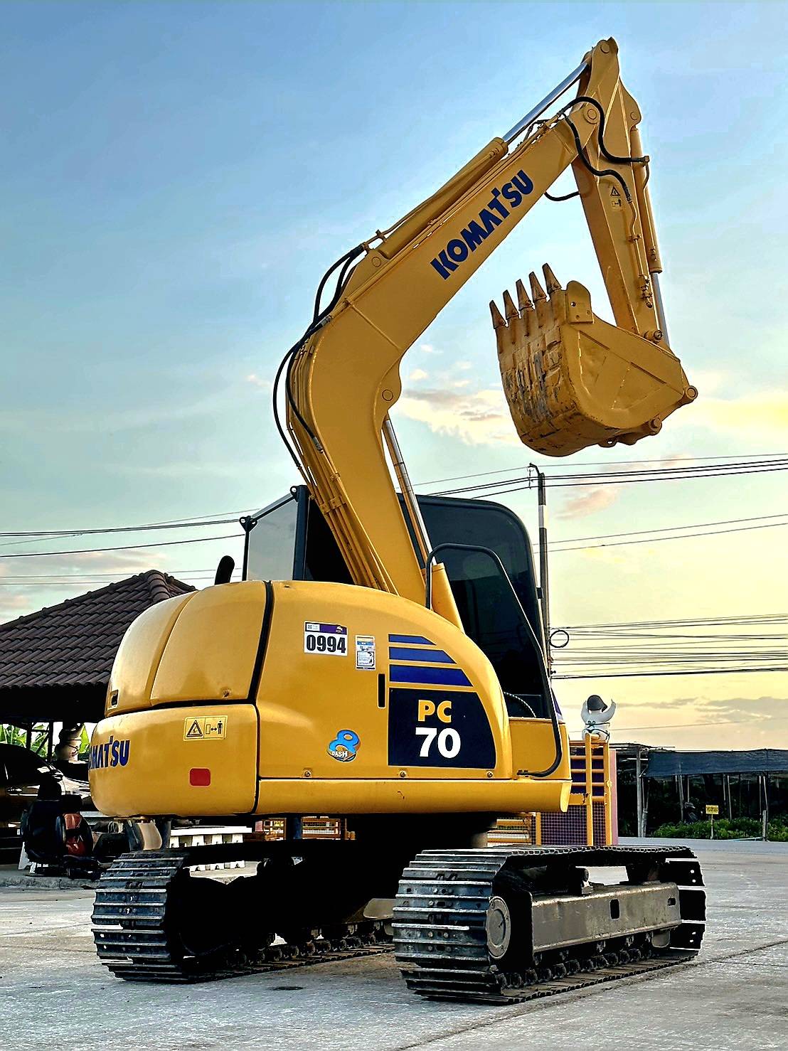 Komatsu 70-8เก่านอก3173ช.ม