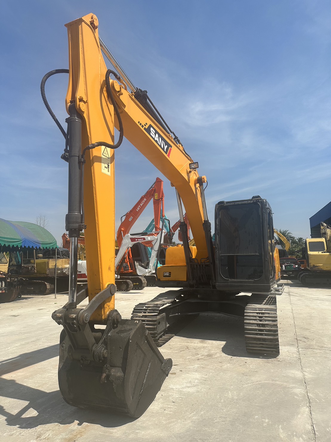 SanySY135Cเก่านอก ราคารวมVATแล้ว