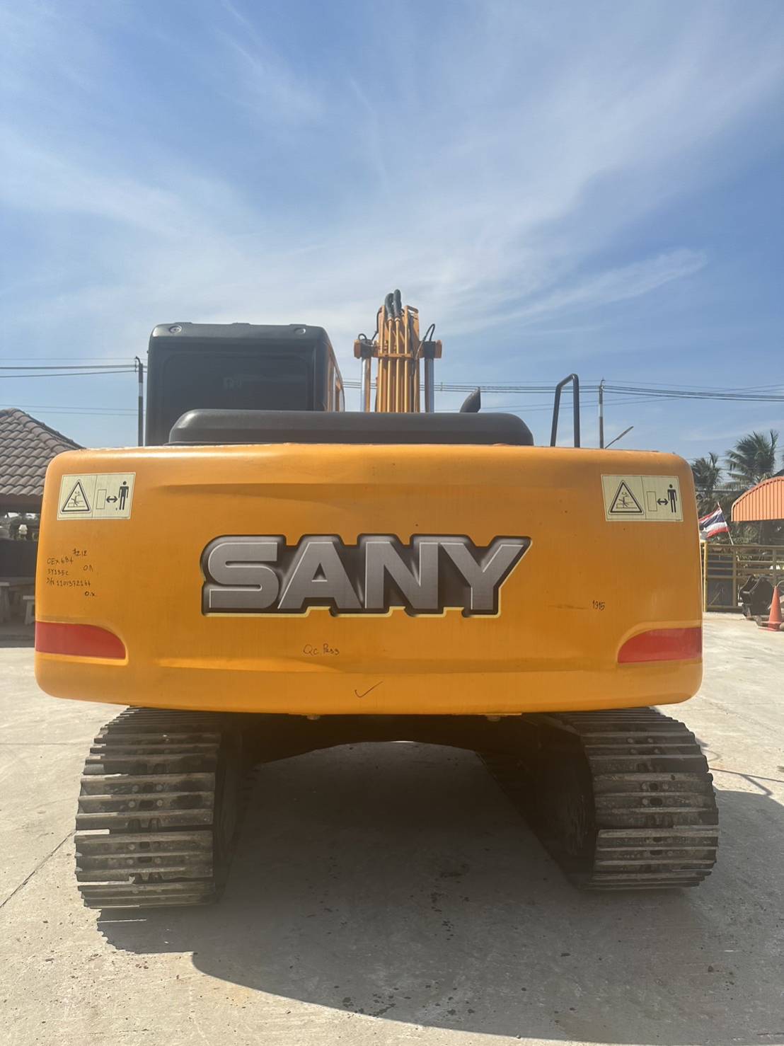 SanySY135Cเก่านอก ราคารวมVATแล้ว