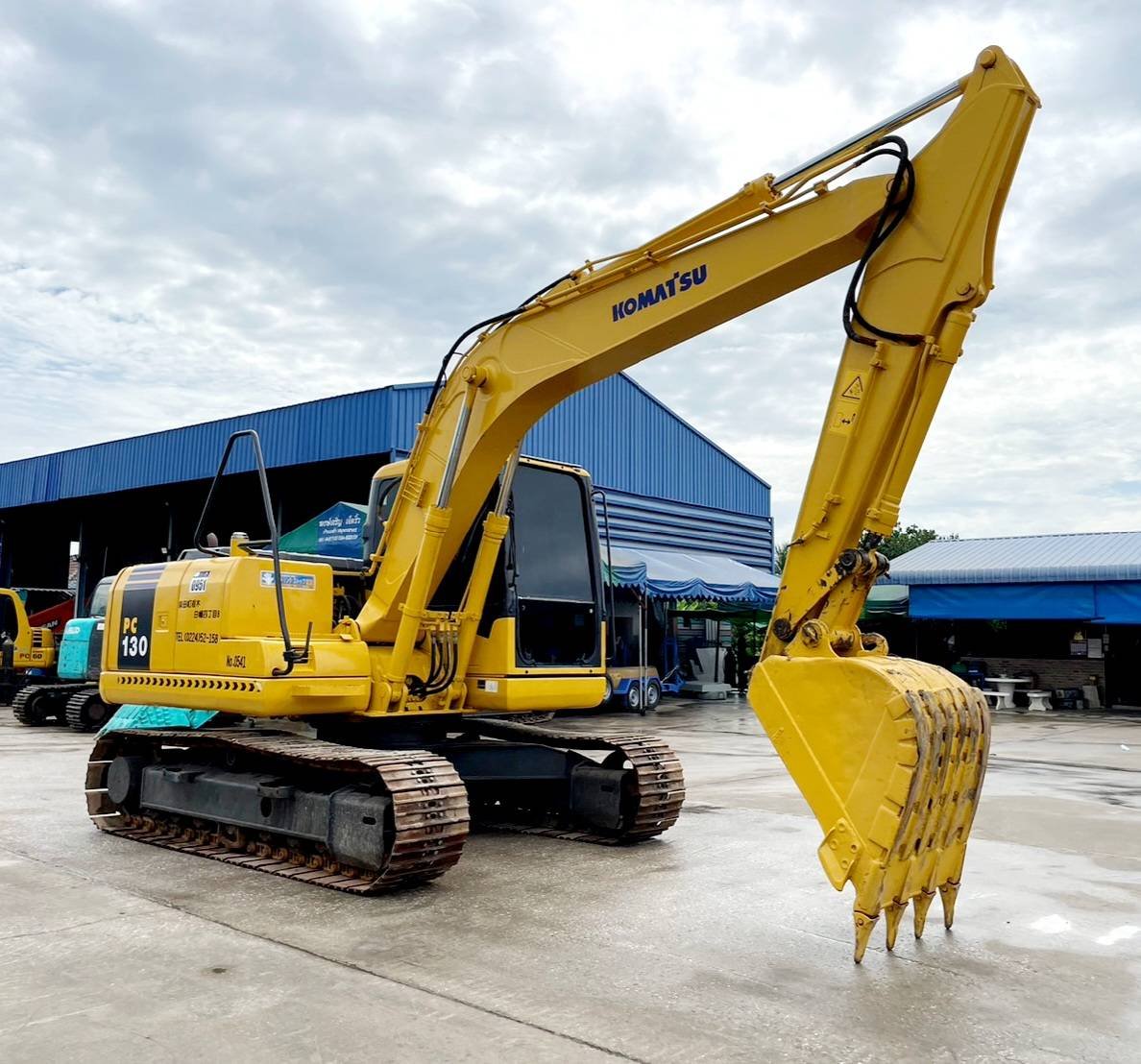 Komatsu 130-7เก่านอกระบบเต็มเอกสาร แจ้งจำหน่าย