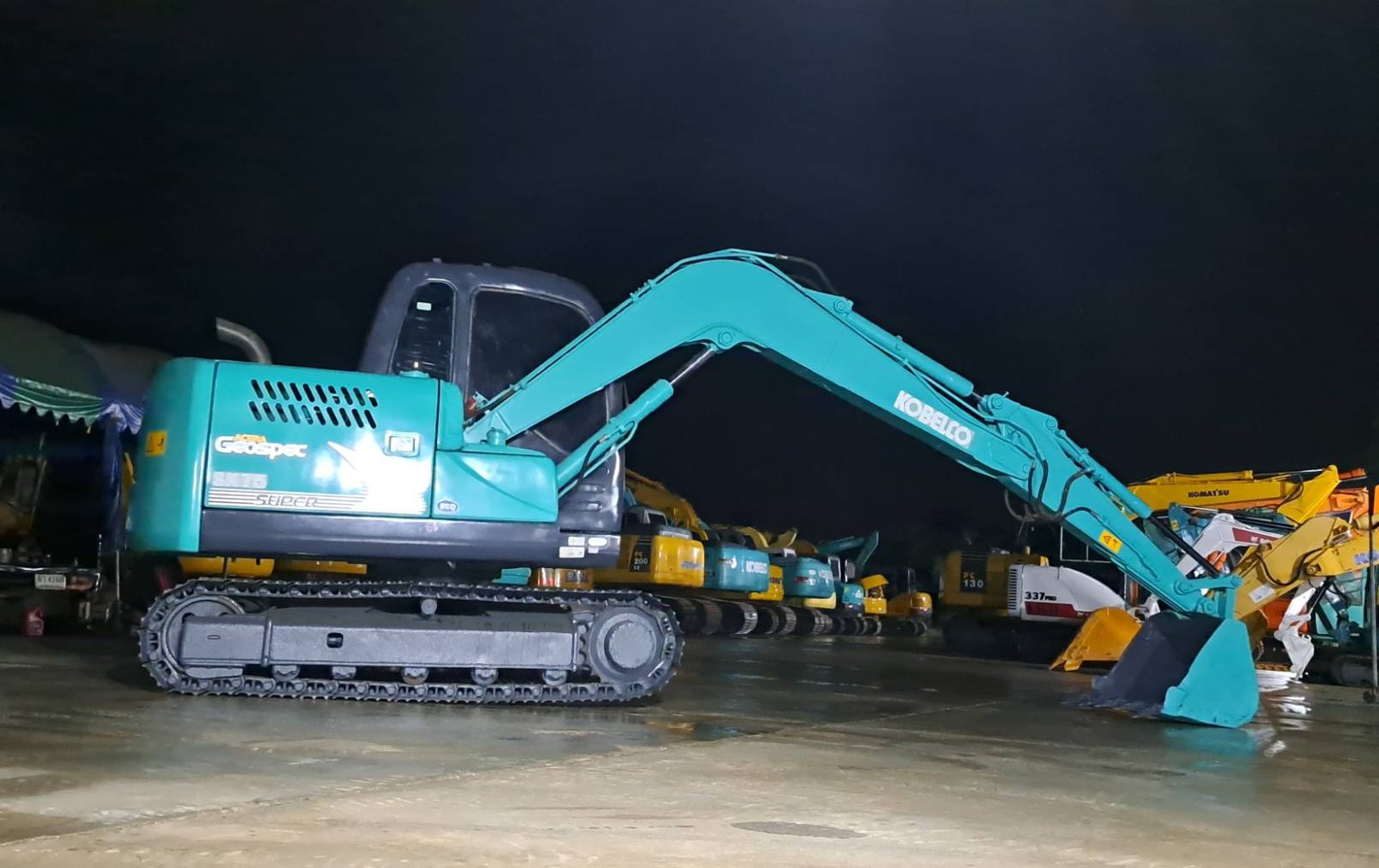 Kobelco75-8เก่านอก 4559ช.มนำเข้า