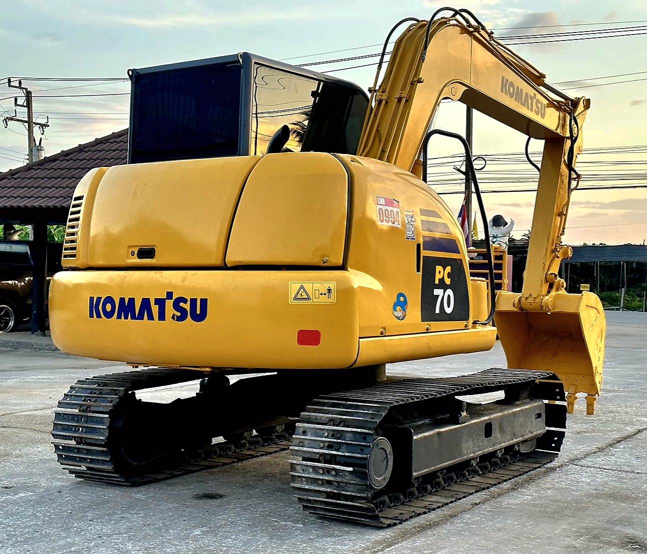 Komatsu 70-8เก่านอก3173ช.ม