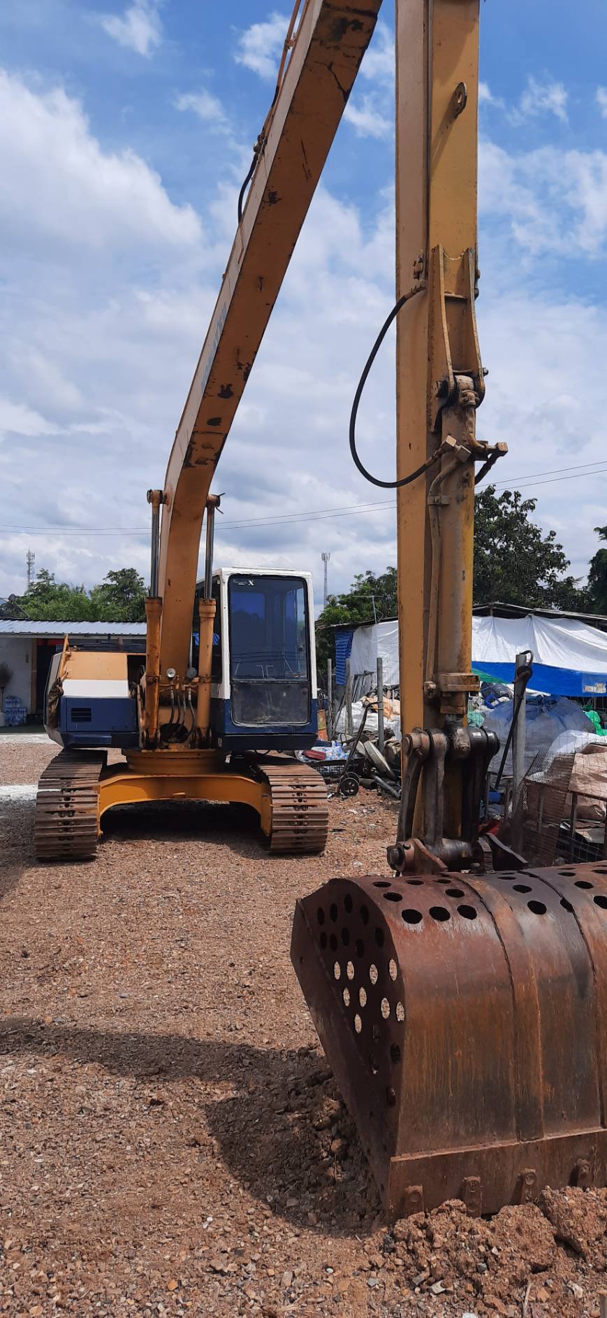 Komatsu120-5บูมยาว12เมตรเจ้าของขายเอง