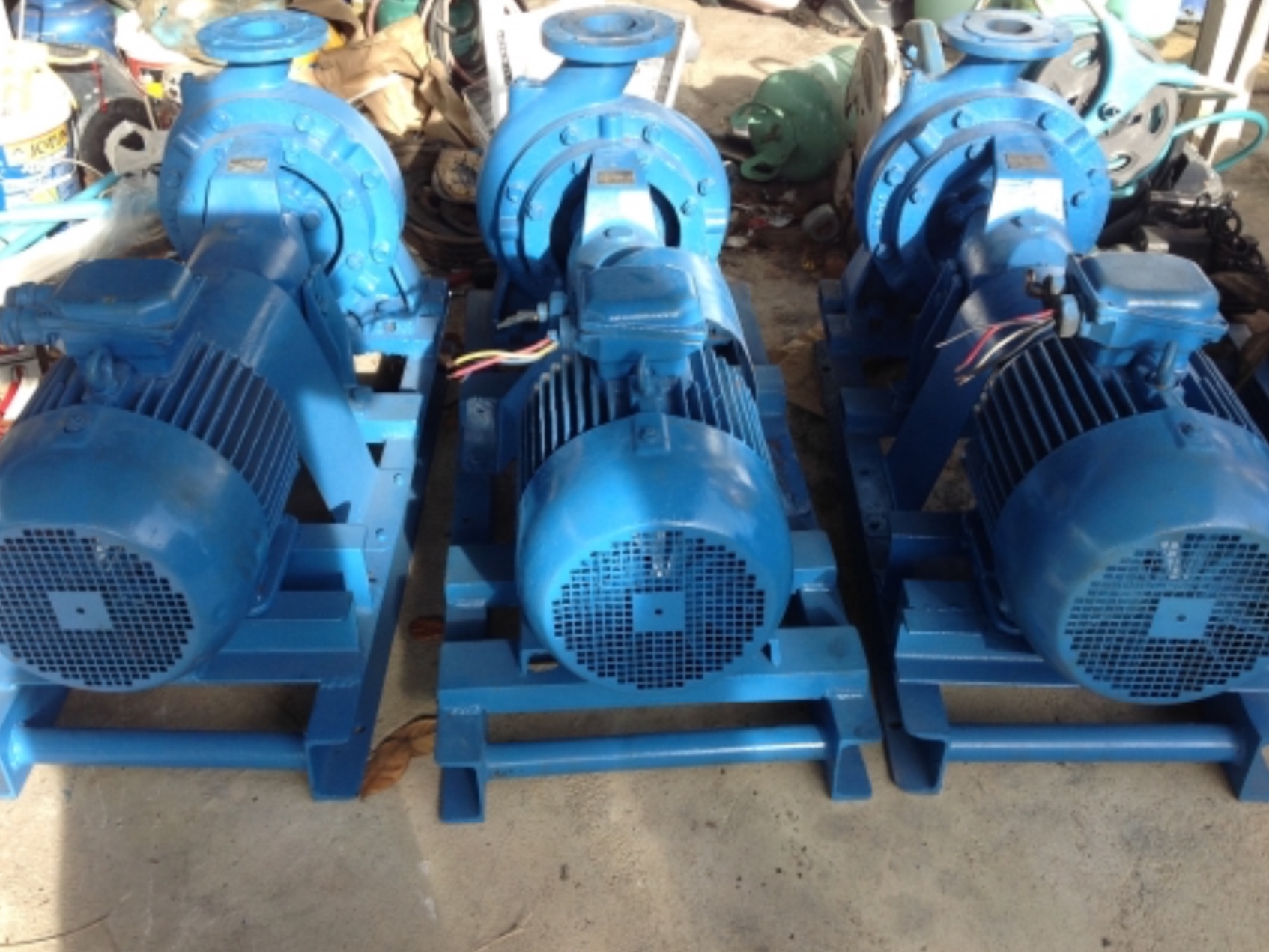 ขายปั้มน้ำหอยโข่งคาปีด้า 10 แรง ท่อดูด 4" ท่อออก 4" และ ท่อดูด 3" ท่อออก 3"