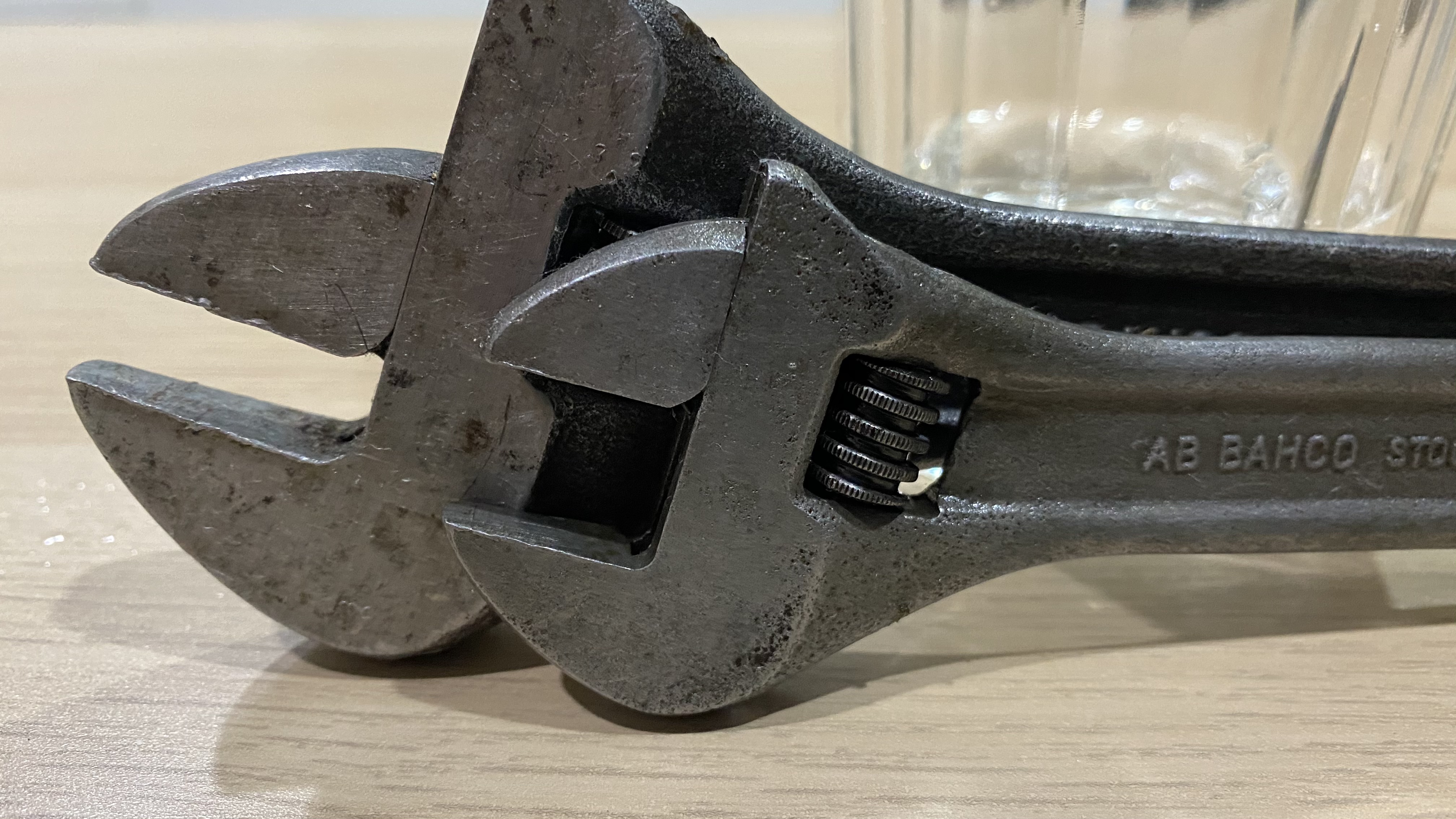 ประแจเลื่อน Bahco หางปลา 6",8"