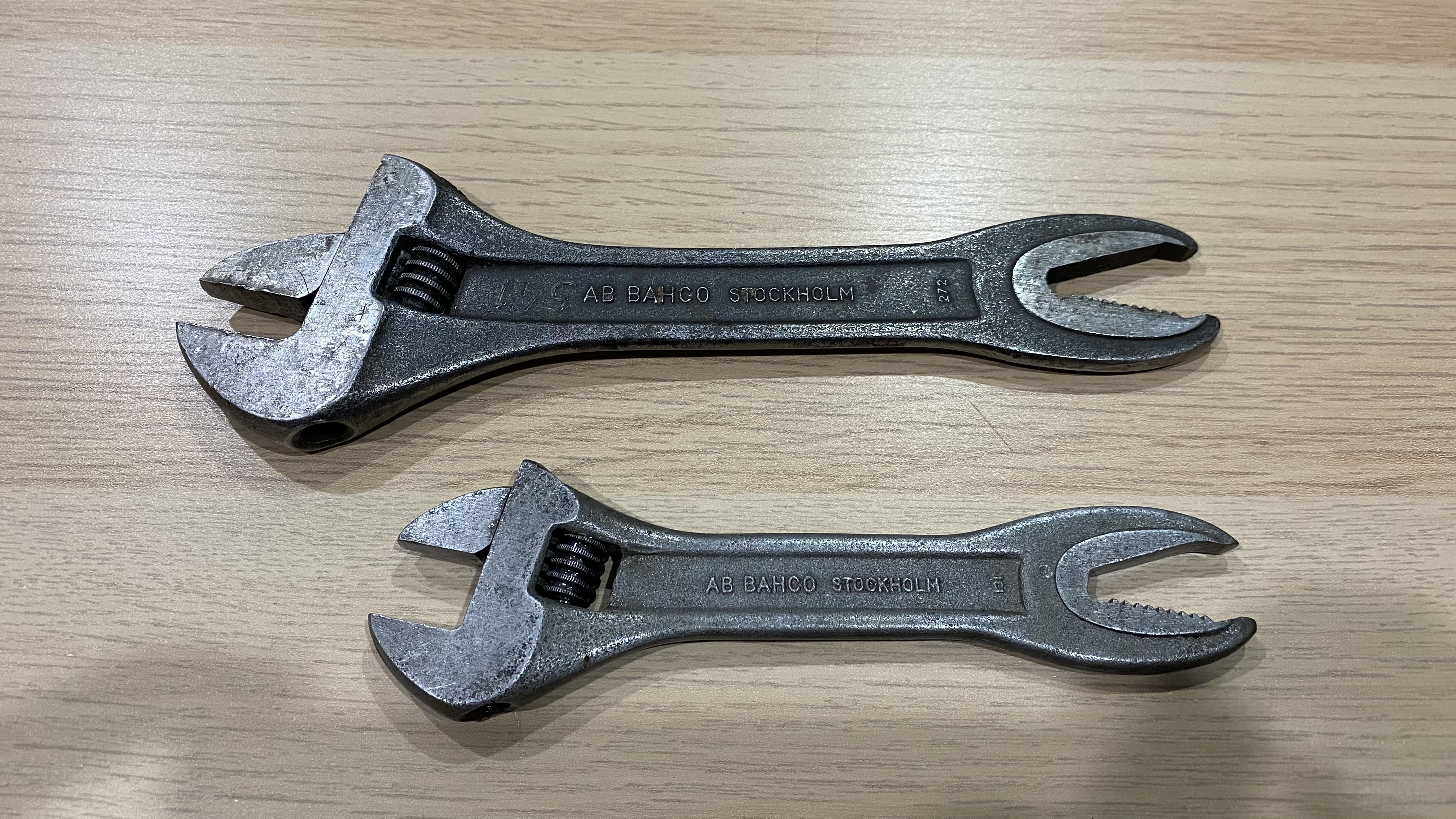 ประแจเลื่อน Bahco หางปลา 6",8"