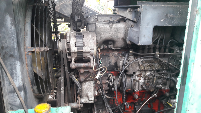 NIPPON SHARYO NES260 เครื่องปั่นไฟ ขนาด 225/260kva เครื่อง Hino k13c มือสอง เก่า JAPAN