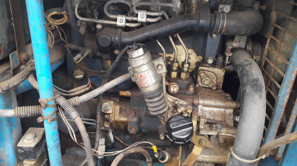 ขายเครื่องปั๊มลม DENYO DPS-130SS1 เก่านอก ขนาด 7 บาร์ 130 cfm