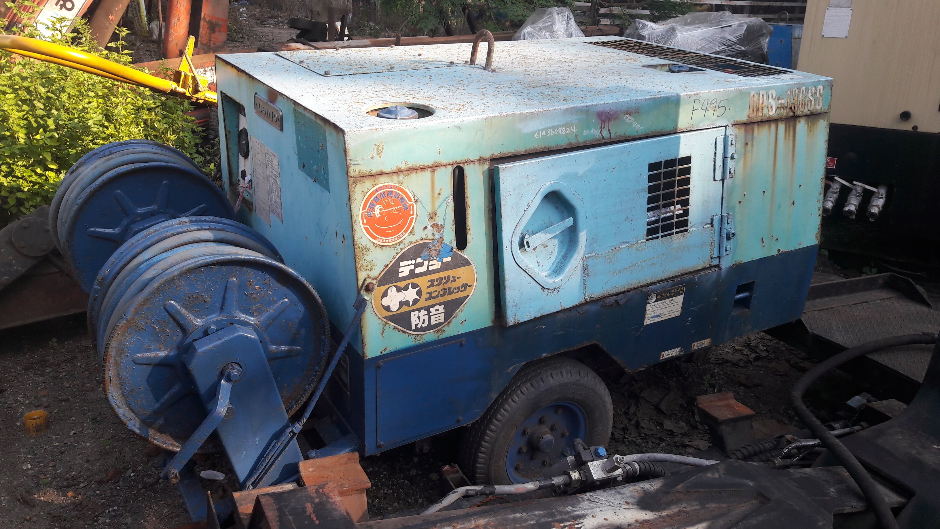ขายเครื่องปั๊มลม DENYO DPS-130SS1 เก่านอก ขนาด 7 บาร์ 130 cfm ขายเครื่องปั๊มลม DENYO DPS-130SS1 เก่านอก ขนาด 7 บาร์ 130 cfm