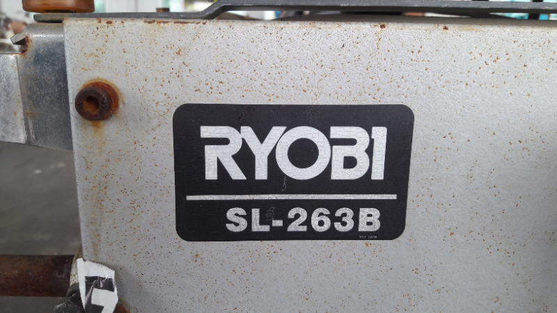 เครื่องไสไม้ RYOBI SL-263B มือ2 จากญี่ปุ่น ระบบไฟจากญี่ปุ่น ขายตามสภาพ ราคา 18,000 บาท เครื่องไสไม้ RYOBI SL-263B มือ2 จากญี่ปุ่น ระบบไฟจากญี่ปุ่น ขายตามสภาพ ราคา 18,000 บาท