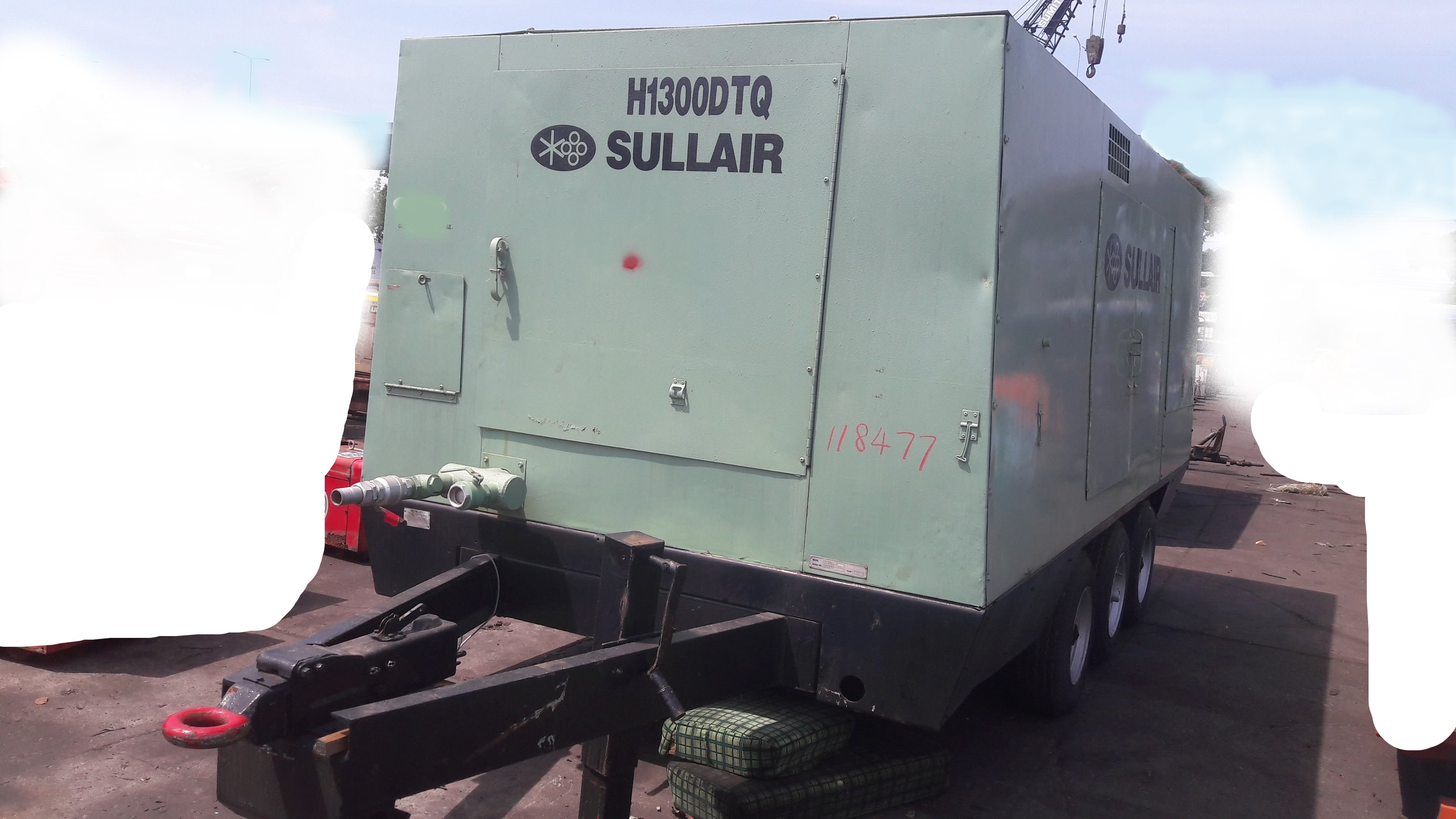ขายปั้มลม SULLAIR รุ่น H1300 ลม 10.5 บาร์ 1300 cfm 150PSIG เครื่อง CAT 3406T 475 แรงม้า ปั้มลมสกรูสภ ขายปั้มลม SULLAIR รุ่น H1300 ลม 10.5 บาร์ 1300 cfm 150PSIG เครื่อง CAT 3406T 475 แรงม้า ปั้มลมสกรูสภ