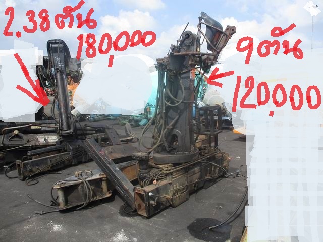 ขายเครนพับ NANSEI 9 ตัน แขนไม่ครบ ขาดแขนปลอกที่ 3 นำเข้าจาก JAPAN ขายตามสภาพ โทร084-5424150 line id 